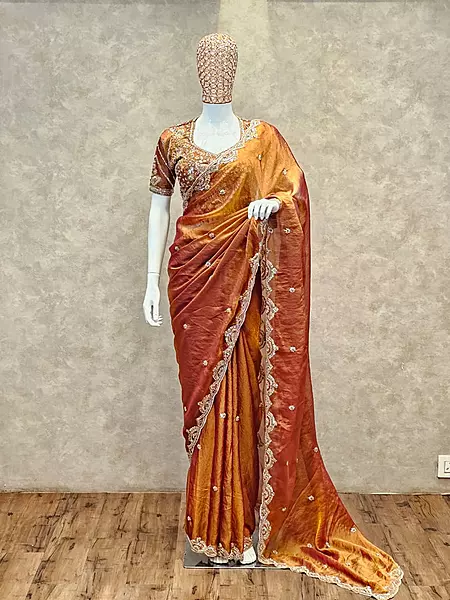 DESIGNER FENDI SAREE
